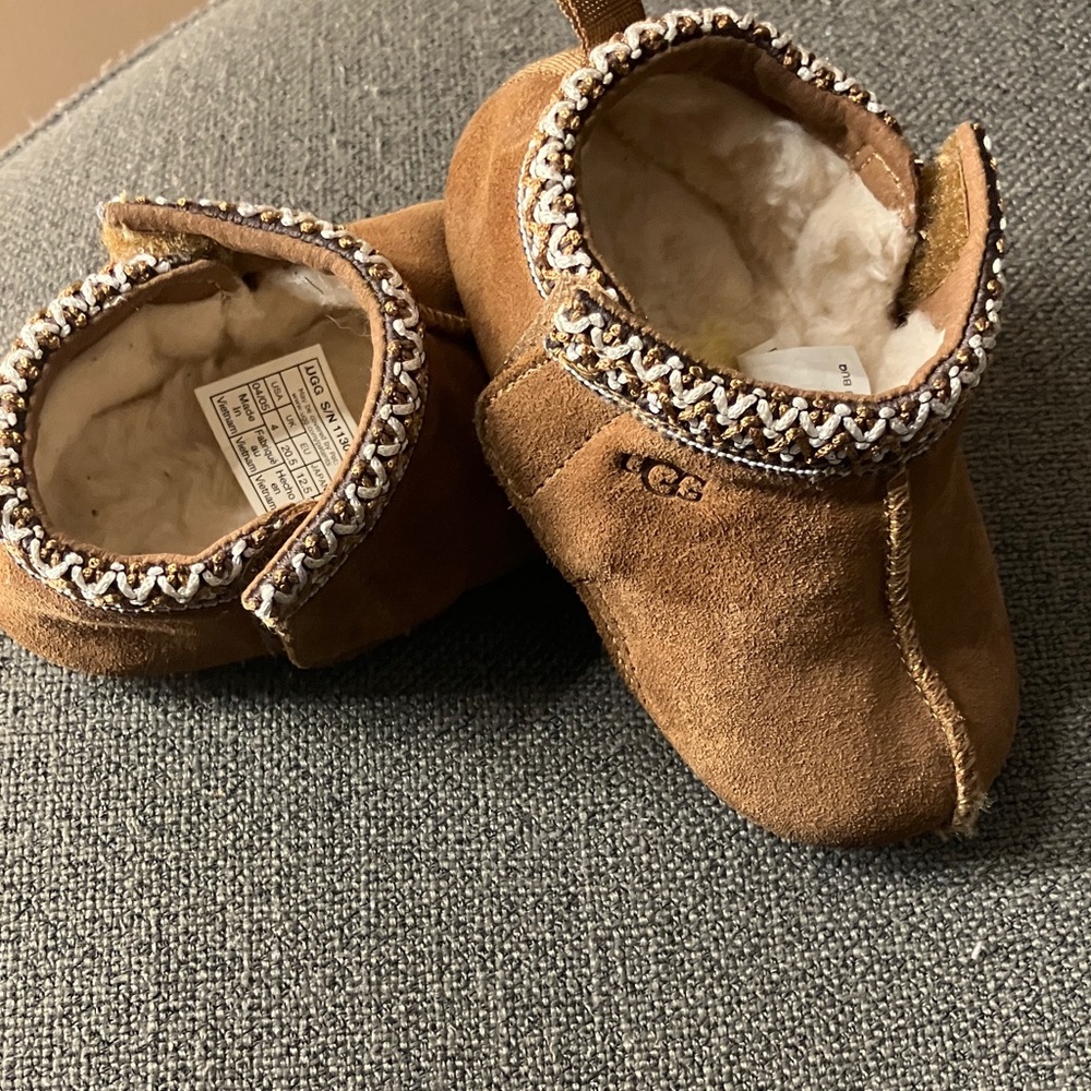 UGG Tan Moccasin Baby Shoes
